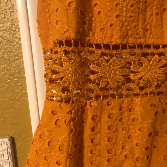 NWT Fashion Nova Trophy Mini Dress Mustard Size S - Picture 2 of 9